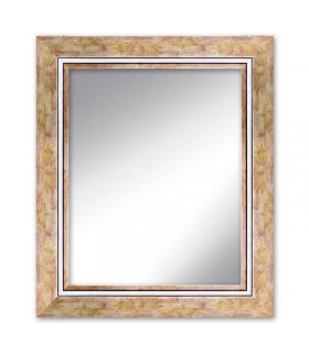 Espejo marco oro viejo decapado