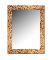 Espejo marco mosaico cobre
