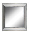 Espejo decorativo marco tono metalizado