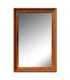 Espejo marco madera cobre