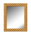 Espejo marco mosaico dorado