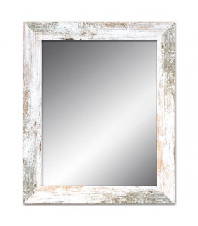 Espejo marco madera decapada