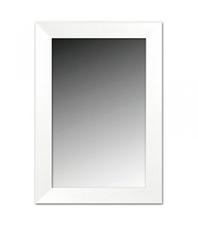 Espejo marco blanco moderno