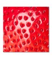 Cuadro decorativo impreso fresa comida fruta roja desayuno