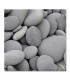 Cuadro piedras agua redondeadas grises