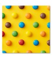 Cuadro decorativo impreso caramelos de colores