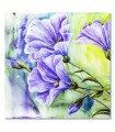 Cuadro decorativo impreso flor morada silvestre