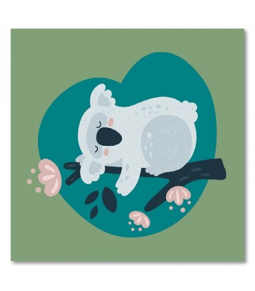 Cuadro infantil koala