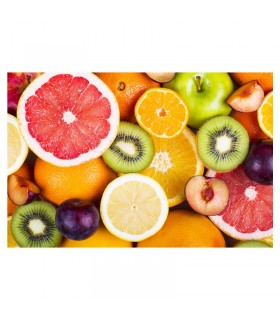 Cuadro decorativo impreso frutas exóticas