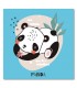 Cuadro infantil panda