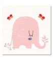 Cuadro decorativo impreso dulce elefante