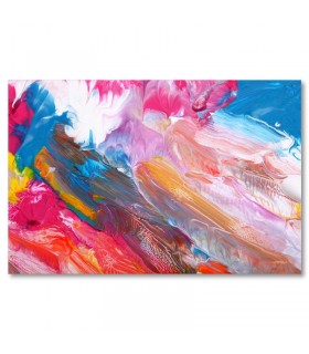 Cuadro colores abstracto