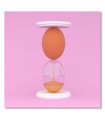 Cuadro decorativo impreso huevos con de forma reloj de arena