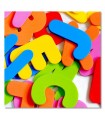 Cuadro decorativo letras infantiles