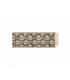 Espejo decorativo marco mosaico plateado