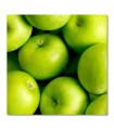 Cuadro fruta manzana verde para cocina