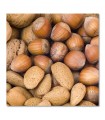 Cuadro almendras y avellanas para cocina saludable