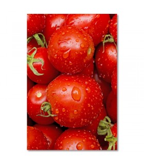 Cuadro de tomates cherry