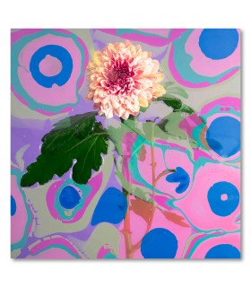 Cuadro de flor tropical