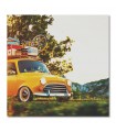 Cuadro verano con coche retro