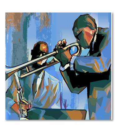 Cuadro banda de jazz moderno