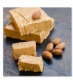 Cuadro de turron blando con almendras enteras