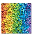 Cuadro infantil bloques en colores vivos