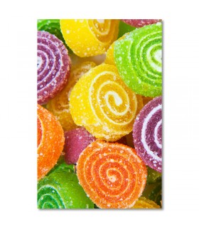 Cuadro de caramelos de colores