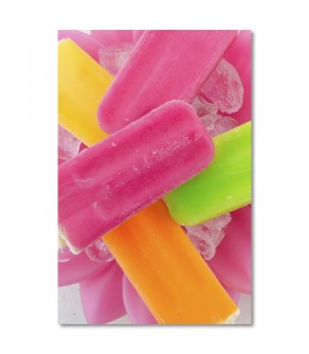 Cuadro polos helados colores