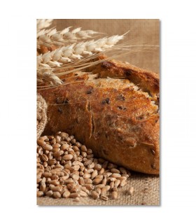 Cuadro pan y trigo