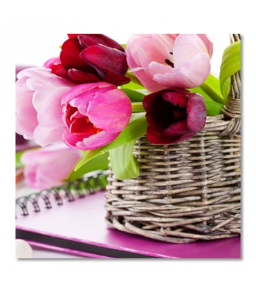Cuadro tulipanes