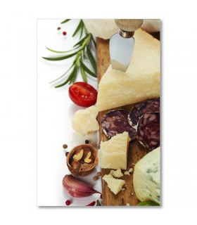 Cuadro tabla de quesos y embutidos