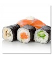 Cuadro sushi nigiri y maki