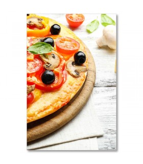 Cuadro pizza vegetariana