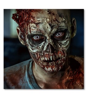Cuadro zombie realista