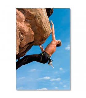 Cuadro escalada roca