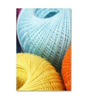 Cuadro ovillos de lana