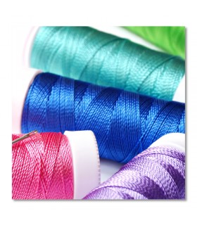 Cuadro hilos de colores