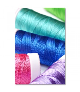 Cuadro hilos de colores