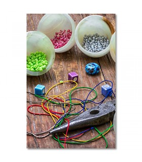 Cuadro taller de bisuteria