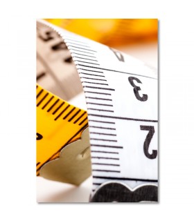 Cuadro cinta metrica para merceria y taller