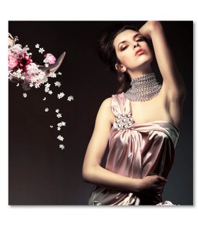 Cuadro moda elegante para boutiques y salones