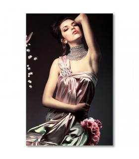 Cuadro moda elegante para boutiques y salones