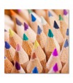 Cuadro papeleria puntas de lapices de colores para colegios y papelerias